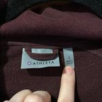 Athleta  Stronger zip up hoodie in maroon burgundy Photo 5