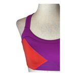 Lululemon  Purple And Red Criss Cross Back‎ Kanto Catch Me Sports Bra Size 4 Photo 4