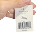 Kate Spade  Leigh Blouse Small Black Purple Red Ruffle Neck New Photo 2