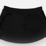 Free Country  Bikini Bottoms Skirt Ruched Black  Beach Size M 8/10 Elastic Waist  Photo 0