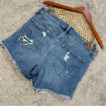 American Eagle  Women’s Ne(x)t Level High Rise Shortie Denim Shorts 3.5” Size 12 Photo 7