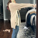 Steve Madden Oversized Color Blocking Cardigan Photo 8