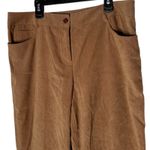 J. McLaughlin ‎ Womens Size 10 Pants Brown Suede Like Texture 5 Pocket Casual Photo 3