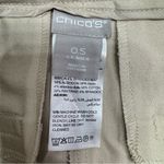 Chico's Chico’s Khaki Tan Lightweight Cropped Pants Button Zip Fly Size .5/Women’s 6 Photo 5