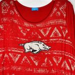 P.‎ Michael Arkansas Razorbacks Shirt Red Size L Photo 1