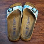 Birkenstock  Papillio Blue Clouds Chic Feminine Retro Y2K Softbed Narrow Size 37 Photo 1