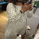 Pretty Little Thing Black And White s Romper Photo 0