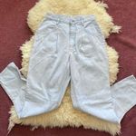 Lee Vintage pleated union made light wash mom jeans 27 tall Photo 6