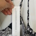 Anthropologie  wide leg black daisy ditsy floral jumpsuit XS boho festival summer Photo 5