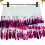 Lucky In Love Sunburst Pleated Skirt Womens Size Small Pink Purple Tennis * White Photo 0