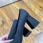 ZARA  black block heel shoes  Photo 1
