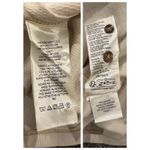 Free People  Isabelle Plaid Trim Thermal Henley In Mink Combo Size Large Photo 9