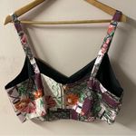 River Island Plus Violet Floral Printed Crop Top Size 22 NWT Photo 8