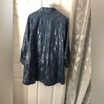 Berek Button up denim Shirt with Sequin Design cotton blend women size L Blue Size L Photo 6