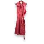 Gal Meets Glam  Heather Sleeveless‎ Wrap Shirt Dress in Rosemist Sz 20 Photo 1