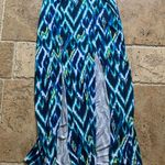 Tart Carmina Maxi Skirt Halo Ikat Mermaid Scale S Photo 3