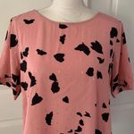 Selected Femme Women's Slfloretta Ss Top Bridal Rose Photo 11