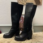 Urban Outfitters  long black boots size 9 Photo 0