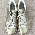 Puma Basket Gold Metallic Low Top Sneakers Photo 0