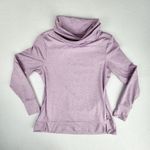 Apana Womens Cowl Neck Athletic Pullover Size Large Purple / Pink Photo 5