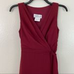 Jenny Packham Bridesmaids Chiffon Wrap Gown Burgundy 0 Photo 3