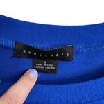 Sanctuary Blue Crew Neck Pocket Pullover Sweatshirt NWOT Photo 3