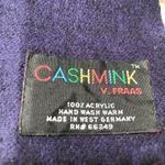 V. Fraas Vintage CASHMINK by  100% acrylic cashmere feel scarf OS Photo 3