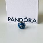 Pandora Disney 60th Anniversary Forever Blue Sterling Silver Bracelet Charm Photo 9