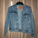 Lucky Brand denim jean jacket size small western denim coat boho jacket Photo 1