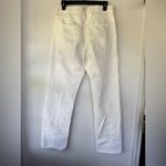 AGOLDE 90s Mid Rise Straight Jeans Cloudburst White Distressed Sz 28 Photo 1
