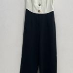 Missguided ColorBlock black white Jumpsuit Romper SMALL Womens NWT Photo 4