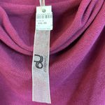 YA Los Angeles NEW!  Size LARGE Plum Purple Long Sleeve Cowl Neck Knit Dress Photo 5