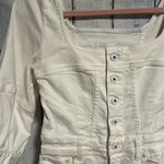 NWT Jonathan Simkhai Standard Poppy Puff Sleeve Denim mini Dress Size 4 Photo 4