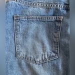 Gap  Y2K womens distressed denim knee length straight pencil skirt size 30 Photo 5