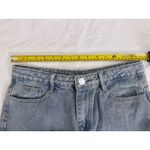 Distressed Graphic Jeans Ripped Mom Jeans High Waist Denim Pants L Blue Size 12 Photo 3