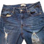 Altar'd State Altar’d State Dark Wash Distressed Skinny Jean Photo 5