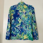 Lilly Pulitzer  Skipper Popover Wade and Sea Women’s Small Blue Green Photo 6