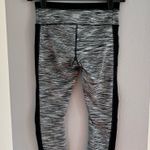 Marc New York Black/Gray Space Dyed Cropped Workout Leggings Photo 1