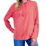 Karen Scott Coral Pink Hoodie Sweatshirt S Photo 4
