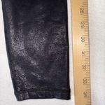 Aerie Black Faux Leather Leggings Med Photo 4