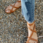 Jenni Kayne  Olive Strappy Sandals Size 40 Photo 0