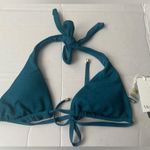 Vitamin A NWT  Women’s Halter Swim Bikini Top M Photo 0
