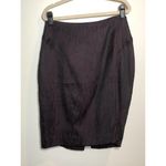 Calvin Klein Size 2 Pencil Skirt with Textured Raised Swirl Line Business Pencil Photo 4