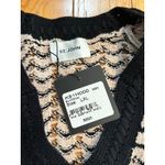 St. John NEW NWT Distorted Terry Chevron Knit V-Neck Sweater Large/ XL Photo 6
