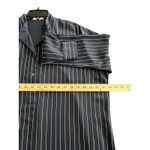 Aritzia  Babaton Striped‎ Shirt Dress Blue White Midi Long Sleeve Pockets #FF10-2 Photo 8