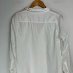 CP Shades  Textured Cotton Button Midi Dress Sz Small White Photo 13