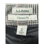 L.L.Bean  Womens Lagenlook Cottagecore Plaid Houndstooth‎ Midi Skirt Size 10 Photo 6