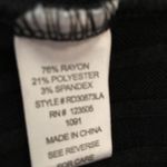 Heart & Hips thick ribbed mini ruffle border dress Black Size L Photo 5