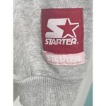 ZARA  x Starter Cropped Sweatshirt Gray Long Sleeves Graphic‎ Logo Gray Medium Photo 4