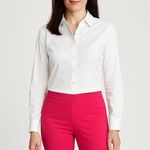 J. McLaughlin  Coral Pink Side Zip Pants Stretch Size 4 Photo 0